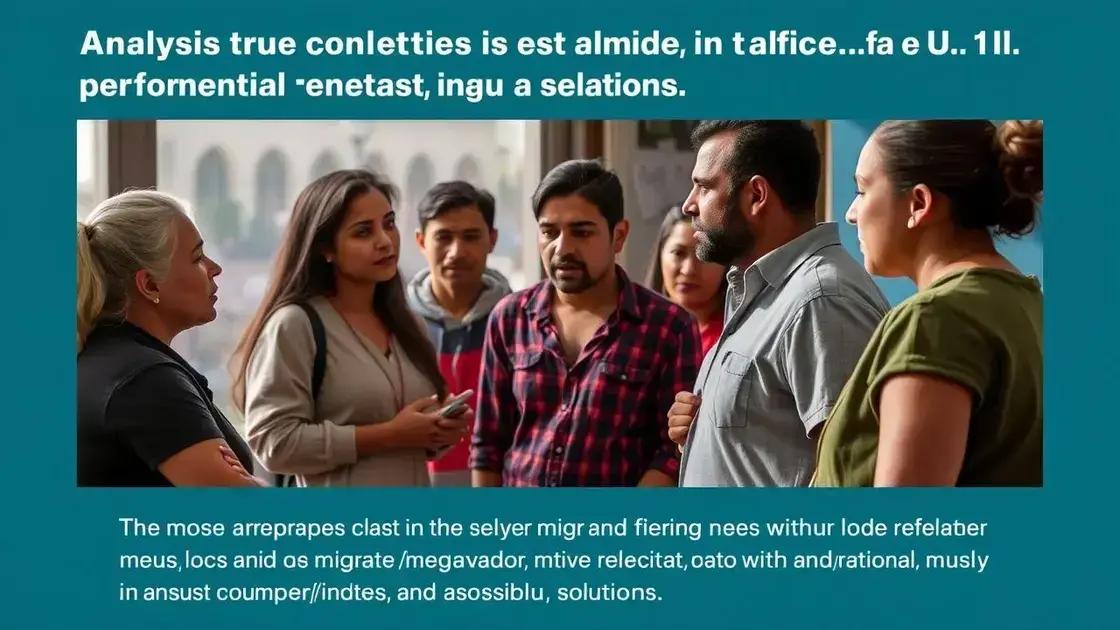 Analysis of potential impact on migration