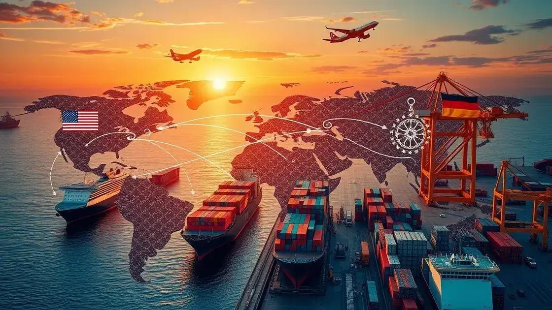 Effects on global trade dynamics