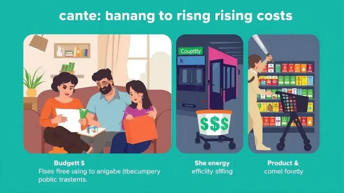 Advice for consumers amid rising costs