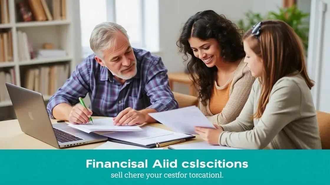 Financial aid options for struggling families