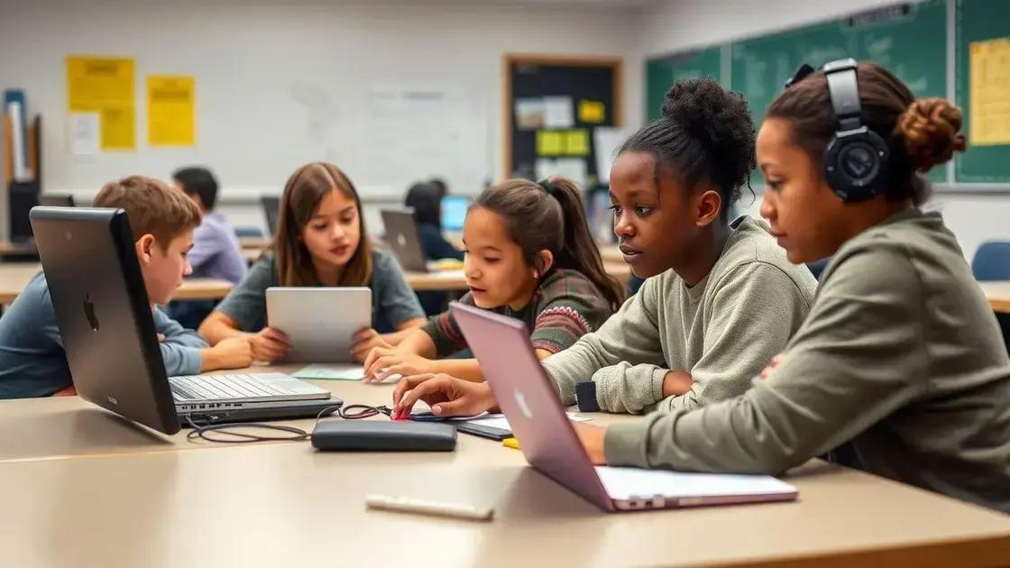 Balancing technology use in classrooms