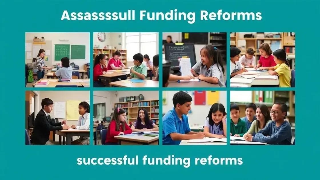 Examples of successful funding reforms