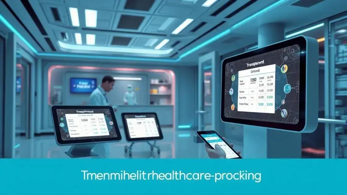 Future trends in healthcare pricing
