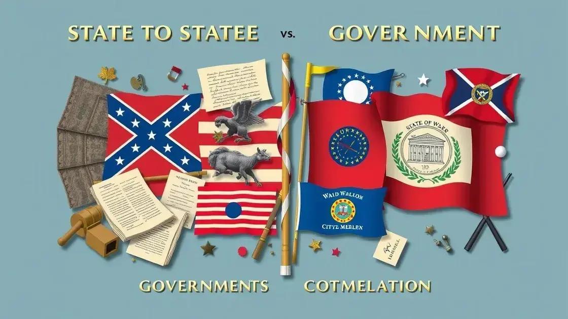 Historical examples of state and federal tensions