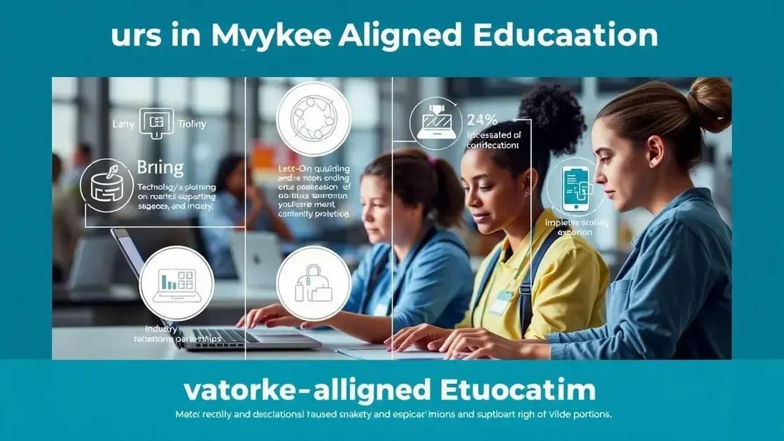 Future trends in workforce-aligned education