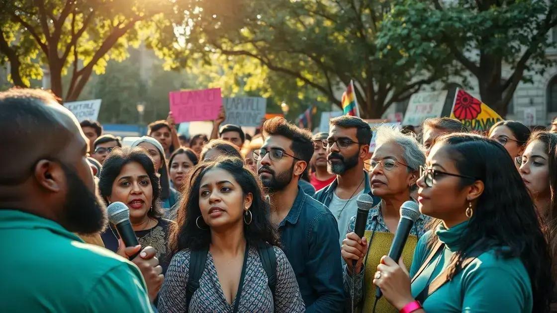 Voices from the streets: protesters share their stories