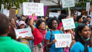 Public demonstrations for social programs: a powerful tool