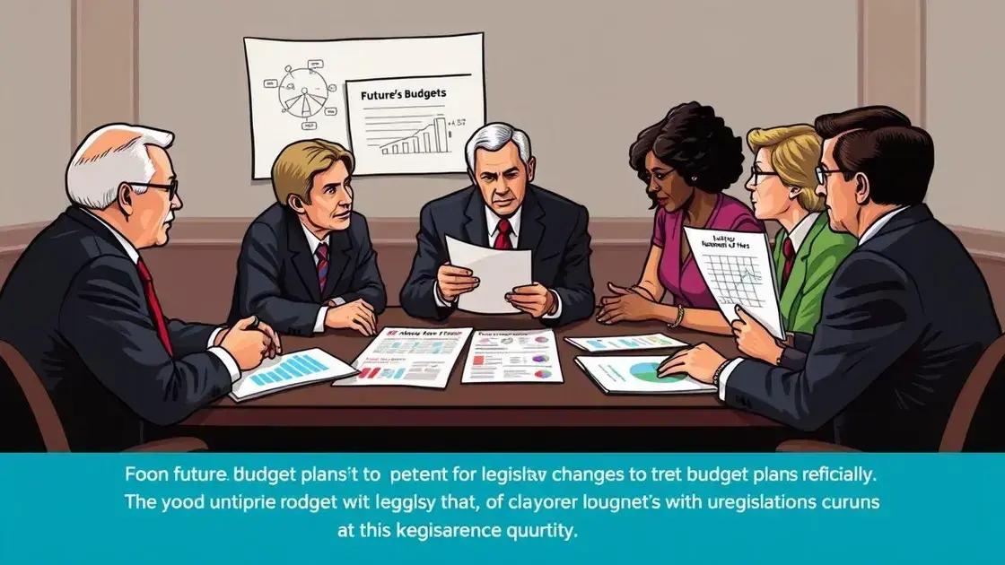 Future outlook for budget reconciliation