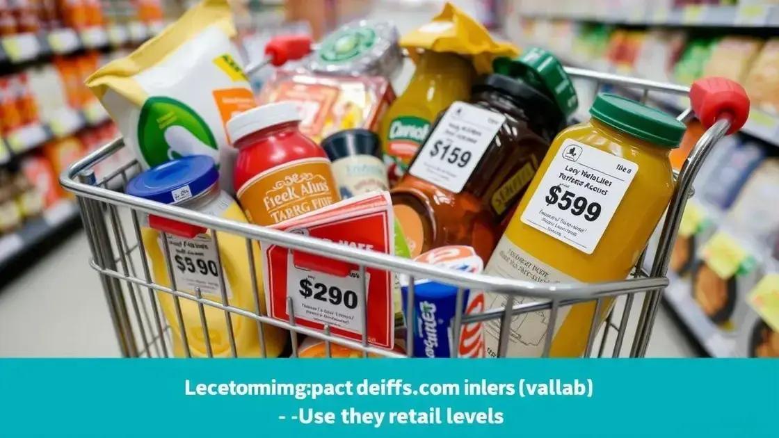How tariffs influence product prices