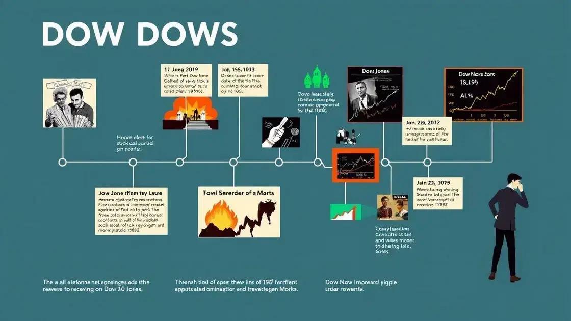Historical context of Dow Jones fluctuations